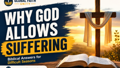 why did God allow suffering?