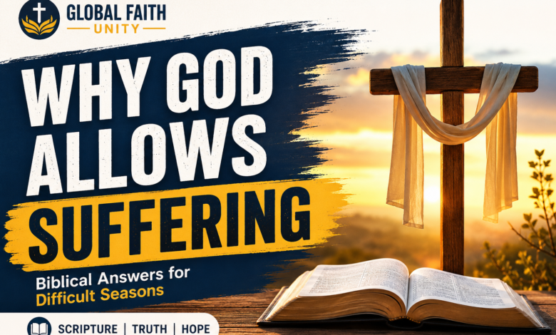 why did God allow suffering?